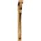 Ekena Millwork Olympic Block Rough Sawn Bracket w/ Offset Brace, Western Red Cedar, 4"W x 40"D x 40"H BKT0402X40X40OLY05RWR - alternate 2